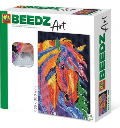 Ses BEEDZ Art strijkkralen - paard fantasie