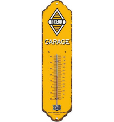 Renault garage - Thermometer