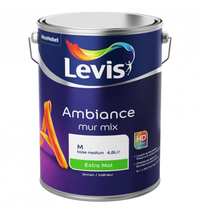 Levis AMBIANCE basis mur extra mat 5L - medium