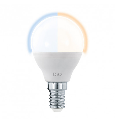 EGLO LED lamp - E14 P45 5W m/ afstandsbediening