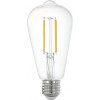 EGLO LED Lamp - E27 ST64 6W 2700K klaar - dimbaar