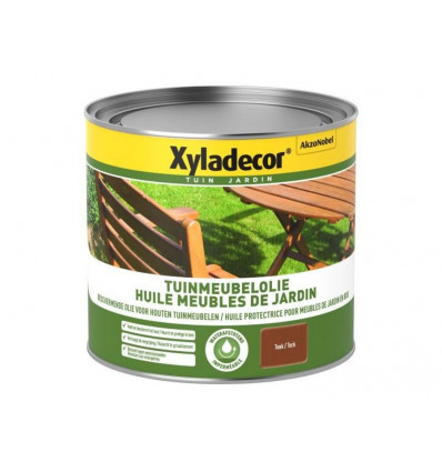 XYLADECOR Tuinmeubelolie - 0.5L - teak