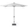 Platinum RIVA parasol - 2.5x2.5m - wit/ antra excl. voet