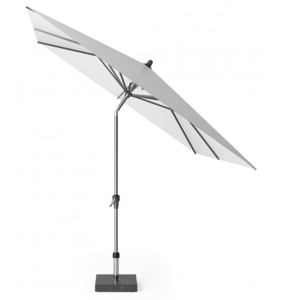 Platinum RIVA parasol - 2.5x2.5m - wit/ antra excl. voet