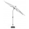 Platinum RIVA parasol 3m - wit/ antra excl. voet