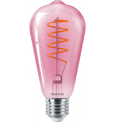 PHILIPS LED Lamp classic - 25W ST64 E27 pink / lichtbron / LED