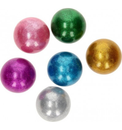 Squishy glitterbal - assortiment kleuren prijs per stuk