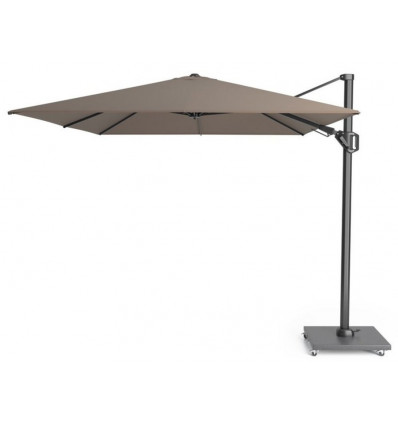 CHALLENGER T2 Premium parasol 350x260cm- havanna/ antraciet excl. voet