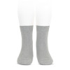 CONDOR sokken kort - aluminium - 6/12m