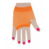 Handschoenen kort visnet - oranje