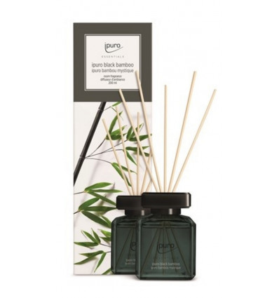 IPURO Essentials diffuser 200ml - bamboo black