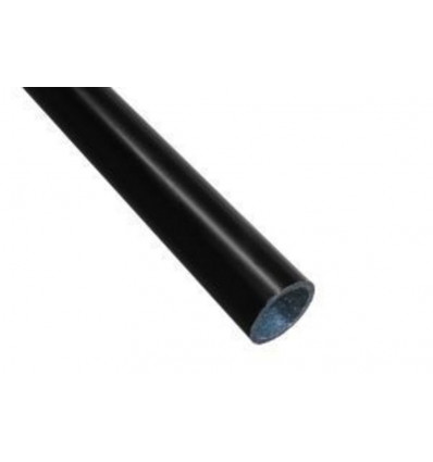 MACLEAN Buis staal - 28mm 2m - zwart
