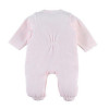 NOUKIES Pyjama fluweel - roze - 9m