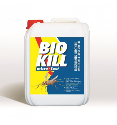 BSI Bio kill micro-fast - 2.5L breedwerkende insecticide - kleur en geurloos