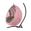 Hoes voor hangstoel - 110x80x145cm- roze zeer decoratief
