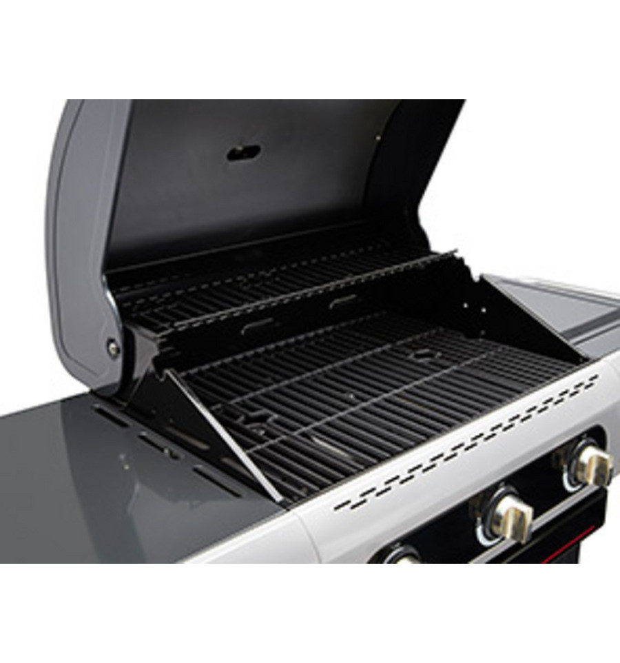 Barbecook SIESTA 310 gas barbecue met plancha - black edition - Europoint BVBA