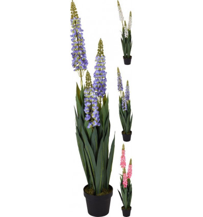 Kunstplant Lily 120cm - assortiment