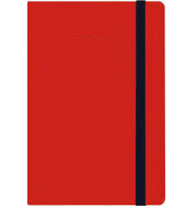 LEGAMI Notebook medium - gelijnd - rood