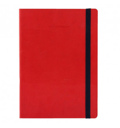 LEGAMI Notebook A5 - gelijnd - rood
