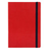 LEGAMI Notebook A5 - gelijnd - rood