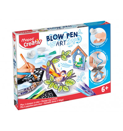MAPED Blow art pen - vogelwereld