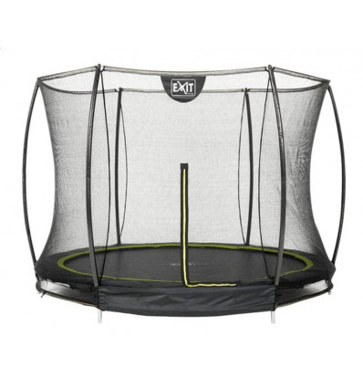 SILHOUETTE trampoline ground 305cm + safety net - zwart TU
