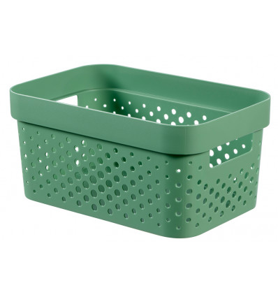 CURVER Infinity box 4.5L - dots groen recycled