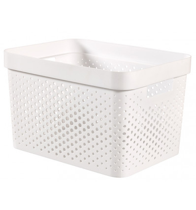 CURVER Infinity box 17L - dots wit recycled