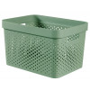 CURVER Infinity box 17L - dots groen recycled