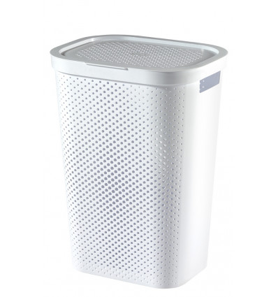 CURVER Infinity wasbox 60L - dots wit recycled