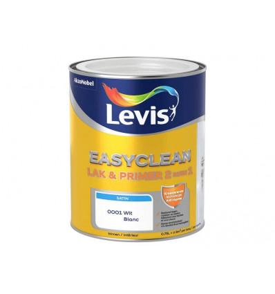 LEVIS EasyClean Lak & primer - 0.75L wit