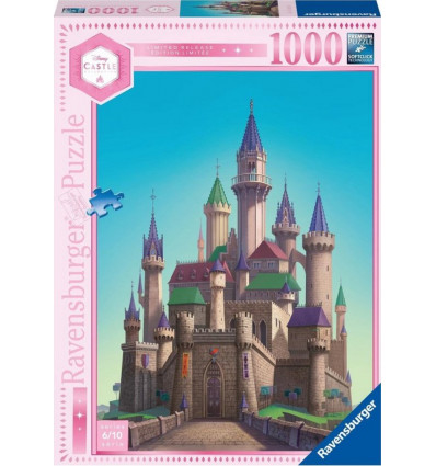 RAVENSBURGER Puzzel - Disney Aurora's kasteel - 1000st.