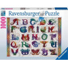 RAVENSBURGER Puzzel - Draken alfabet - 1000st.