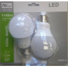 P&L LED 2xA60 E27 - frosted 9.8W 1148LM 4000K