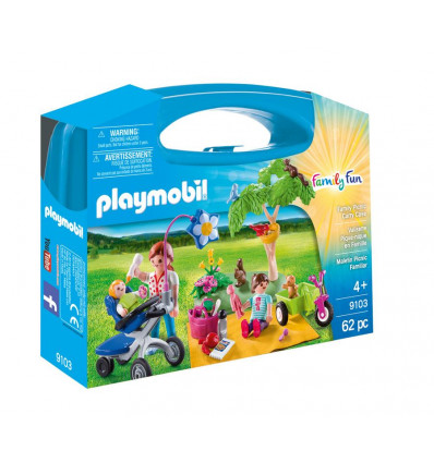 PLAYMOBIL 9103 family picknick koffer