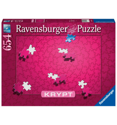 RAVENSBURGER Puzzel - Krypt roze - 654st