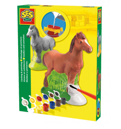 SES Gieten en schilderen - paard