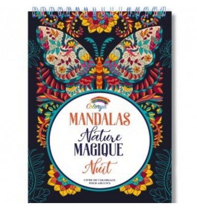 COLORYA Kleurboek voor volwassenen - 30 afbeeldingen magische mandala's