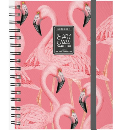 LEGAMI Notebook A5 - Flamingo TU UC