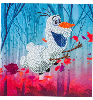 Crystal Art Kit DISNEY - Floating Olaf