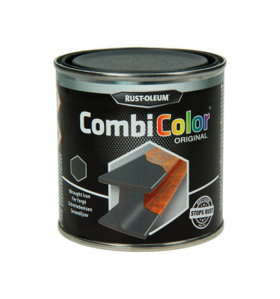RUST-OLEUM Combicolor - 0.25L smeedijzer zwart