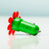 KIKKERLAND - USB autolader bloem