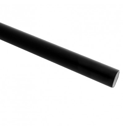 Tube rigide - 20MM zwart RAL9005 per 3M
