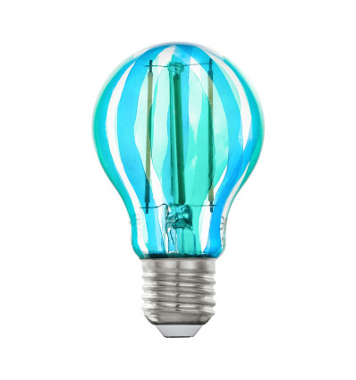 EGLO LED-Lamp - E27 A60 6,5W blauw/groen 12569/9002759125691 LED lichtbronnen