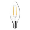 ENERGETIC LED Lamp C35 4W 470LM 2700K E14 - CLEAR