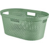 CURVER Infinity wasmand 40L - dots groen recycled