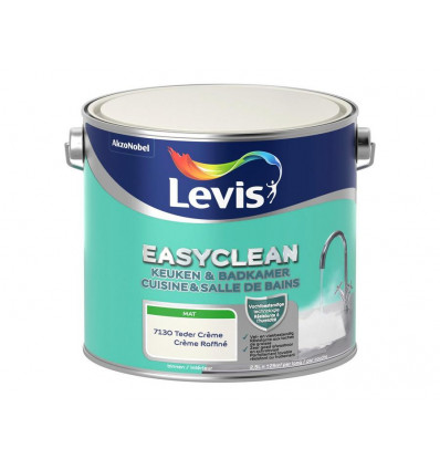 LEVIS EasyClean keuken & badkamer - 2.5Lmat teder creme