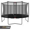 BERG Favorit regular trampoline 430 met safety net - zwart