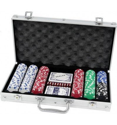 Pokerset 300dlg in alu koffer