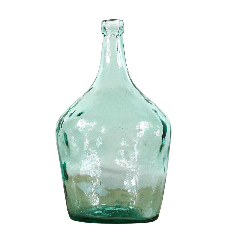 mineraal Somber knelpunt Vaas fles 2L - gerecycleerd glas - Europoint BVBA